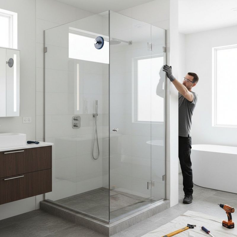 Glass Shower Door Installation in Denver, CO