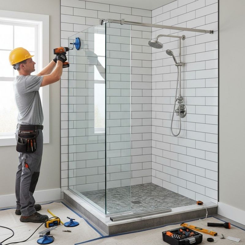 Shower Door Installation in Longmont, CO