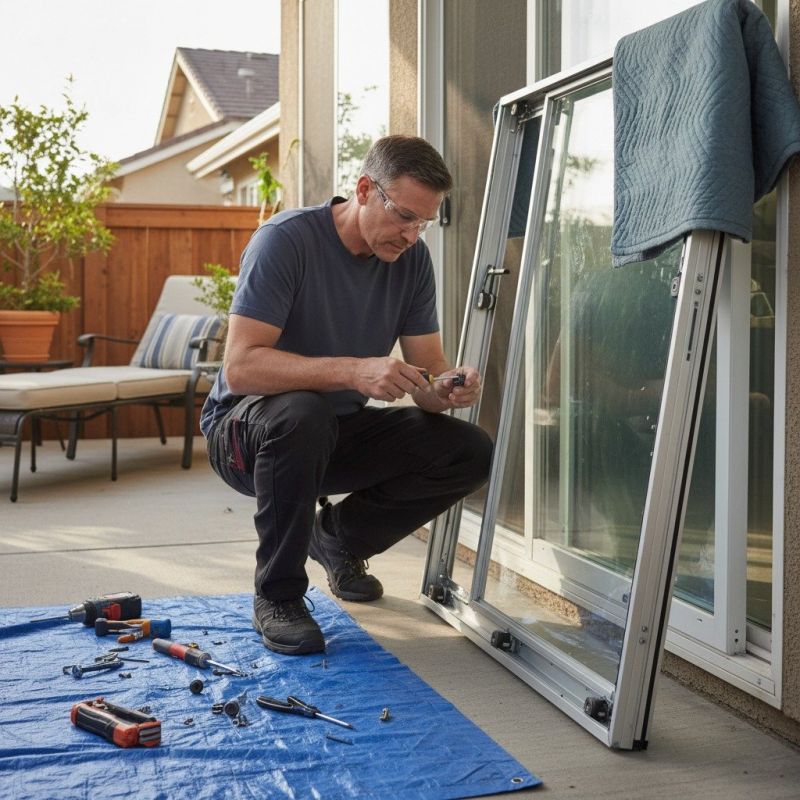 Sliding Patio Door Repair in Alpharetta, GA